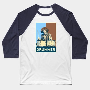 Ginger Baker Drummer Design Baseball T-Shirt